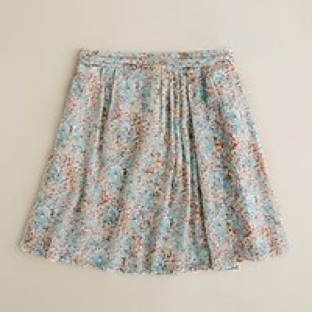 J. Crew floral skirt. Size 2